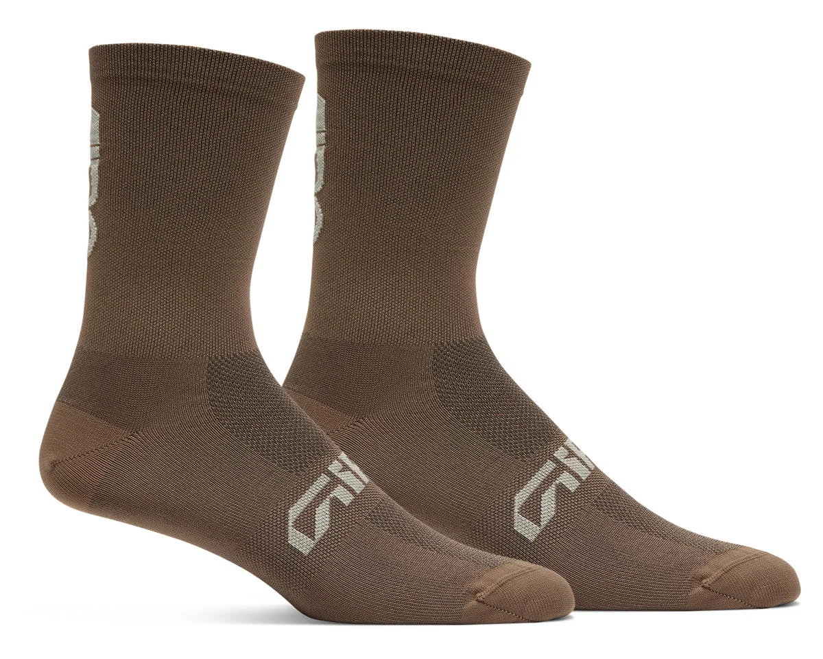 Giro Comp Racer High Rise Socks (Cloud Grey) (XL)